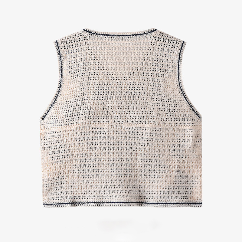 Daisy Crochet Vest for Women S - Embroidery Daisy のレビューと価格