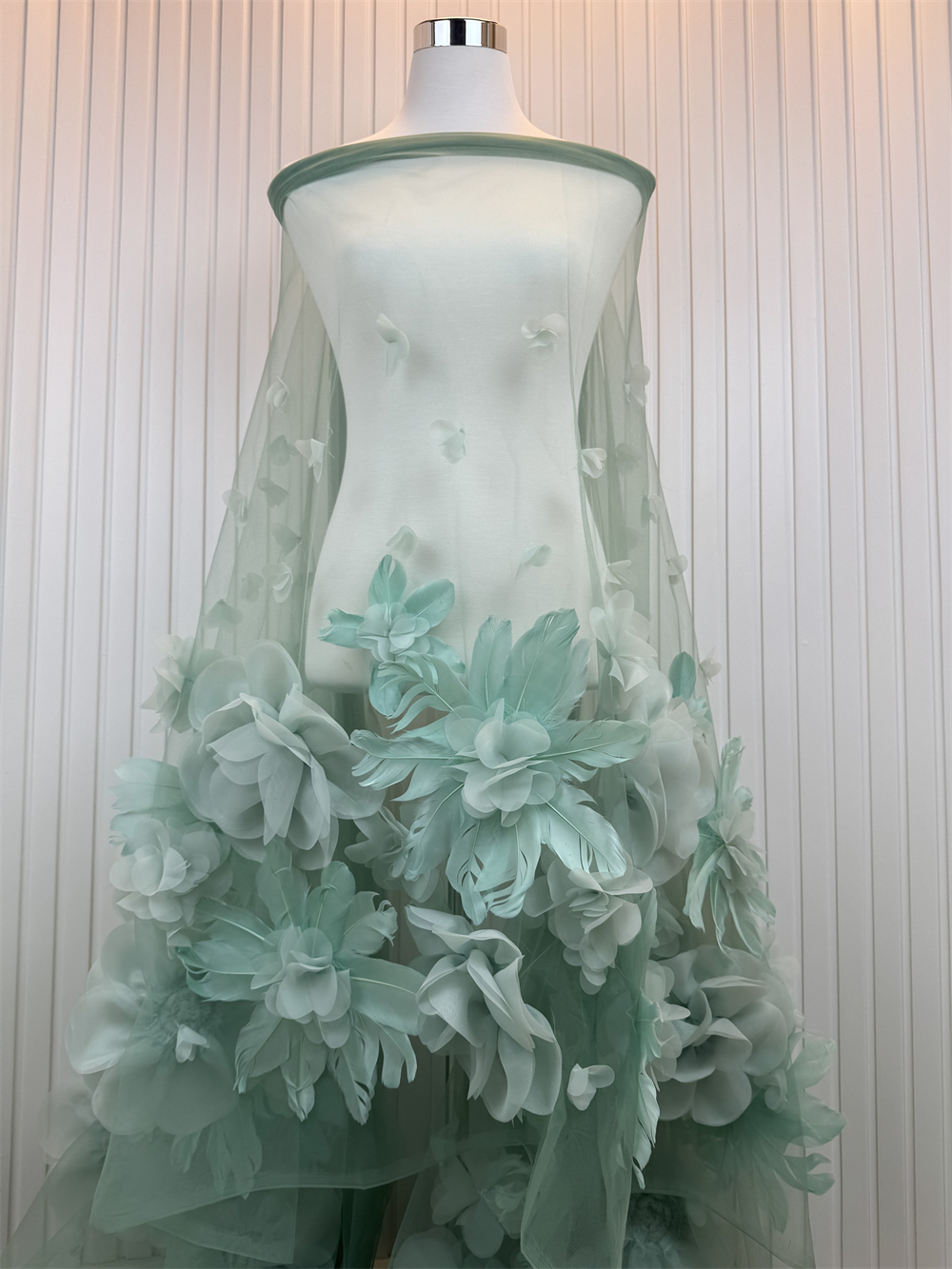 African 3D Net Mesh Lace Fabri - Embroidery Net Fabric のレビューと価格