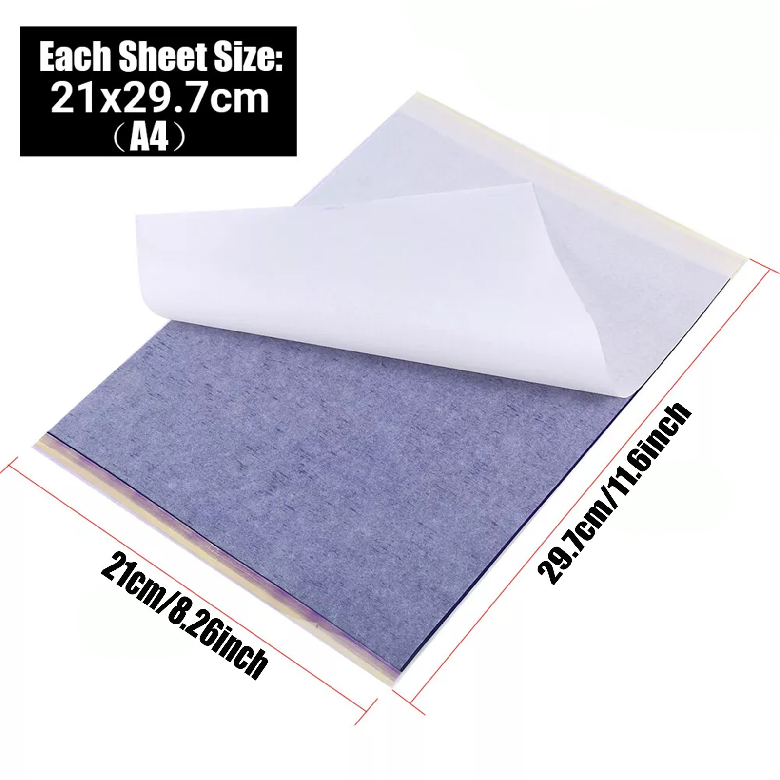 100PCS Professional Tattoo Tra - Transfer Paper Carbon のレビューと価格