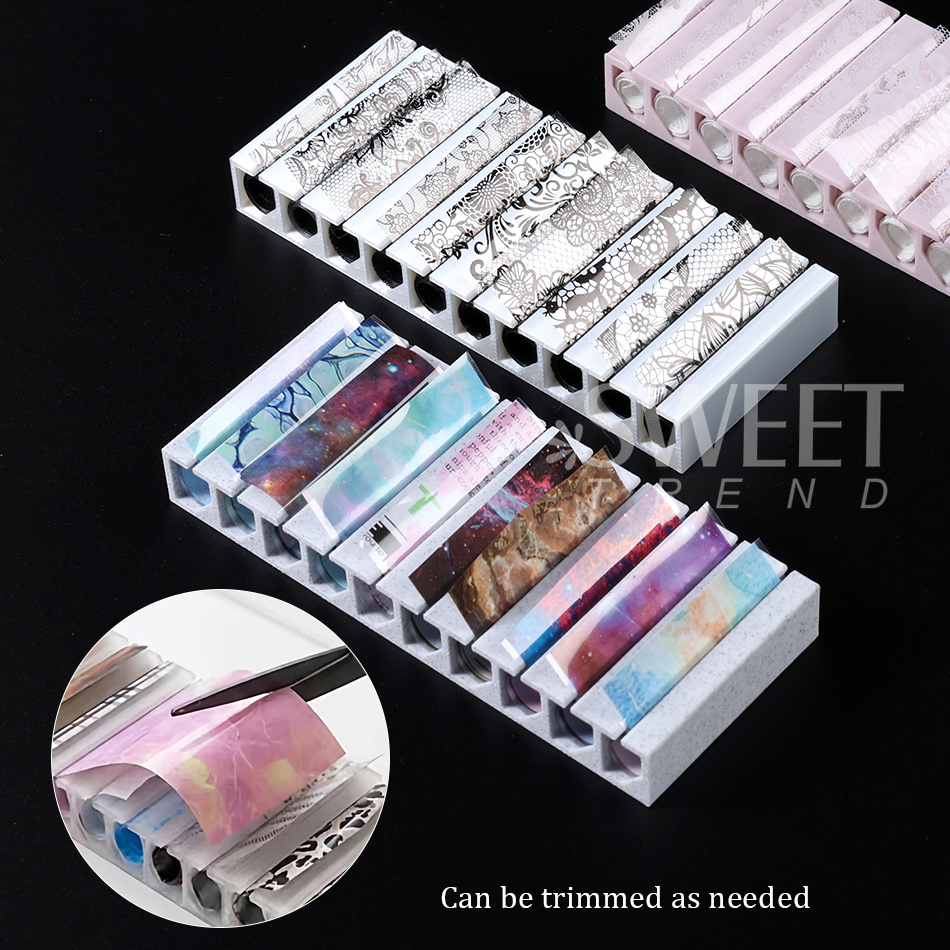 Nail Transfer Foils Storage Bo - Transfer Paper Carbon のレビューと価格