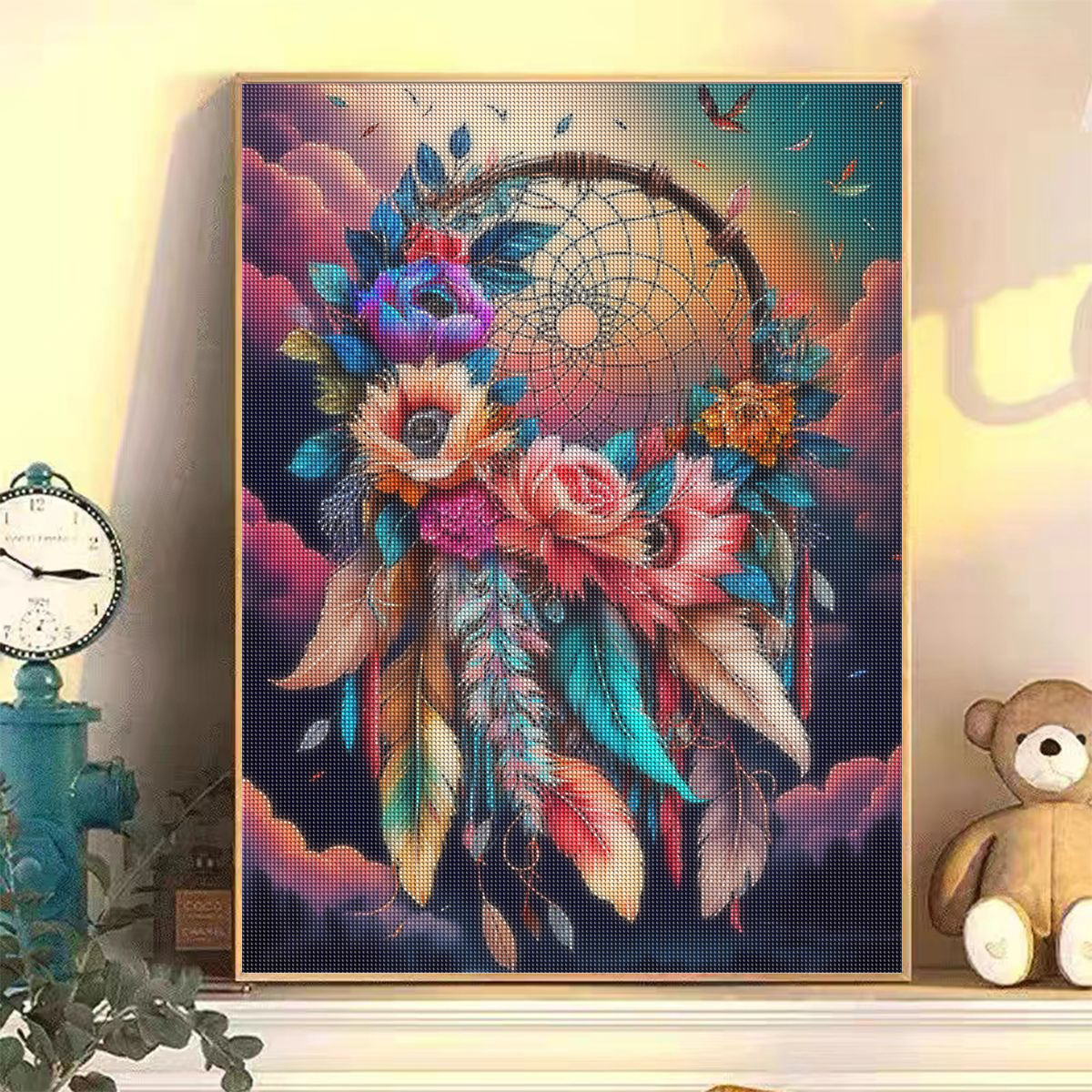 Frameless, Diamond Painting Dr - Embroidery Roses のレビューと価格