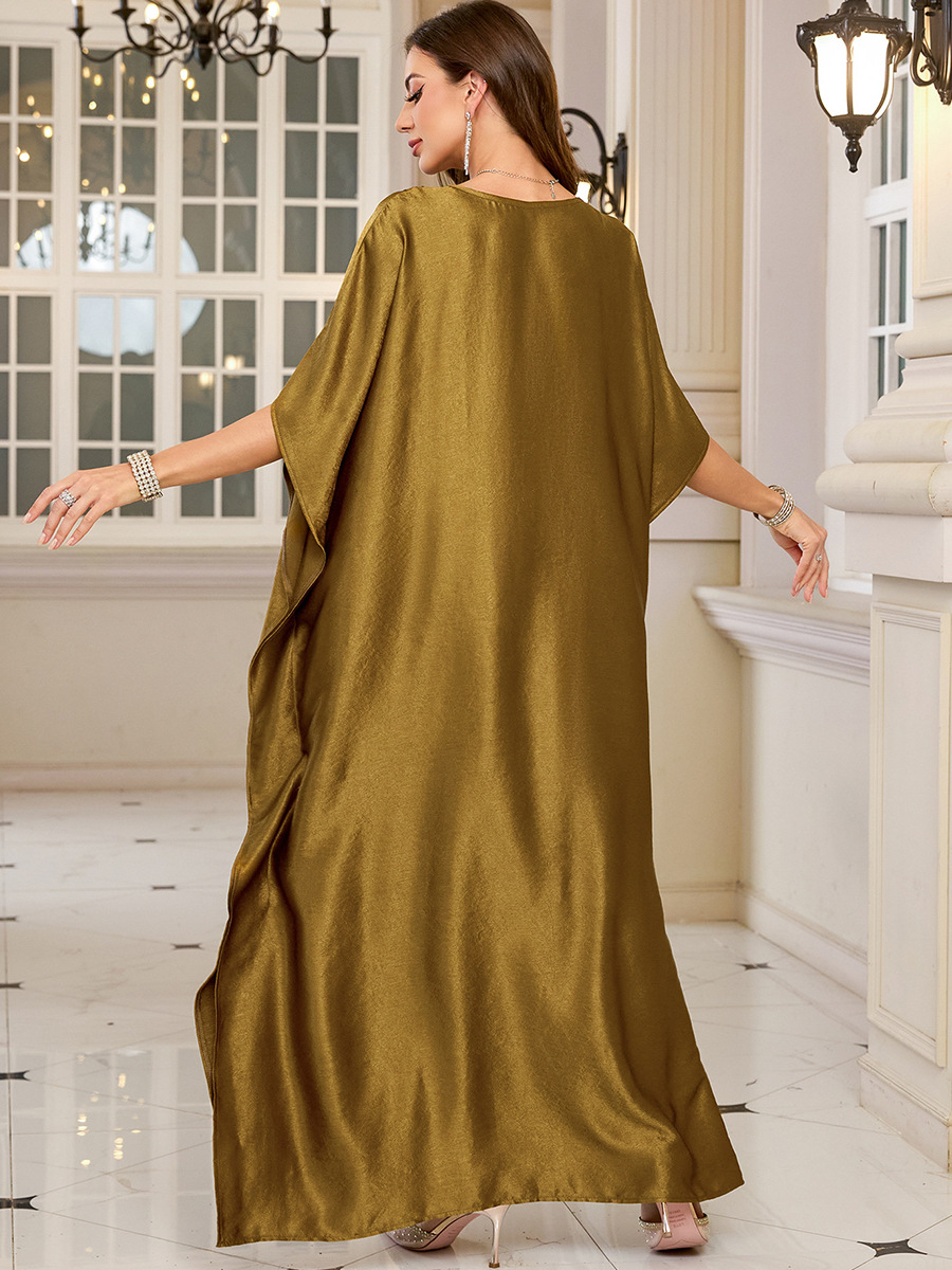 Women Embroidered Long Caftans - Embroidery Kaftan のレビューと価格