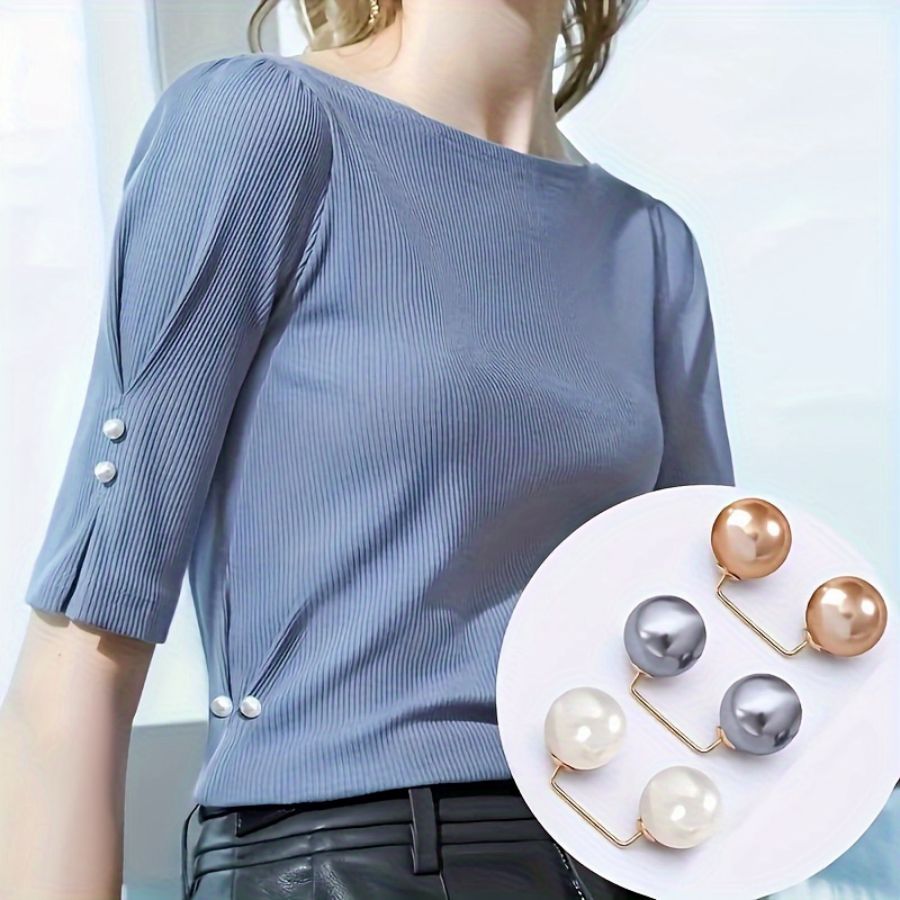 Set of 6 Fashion Pearl Pins fo - Embroidery Kaftan のレビューと価格