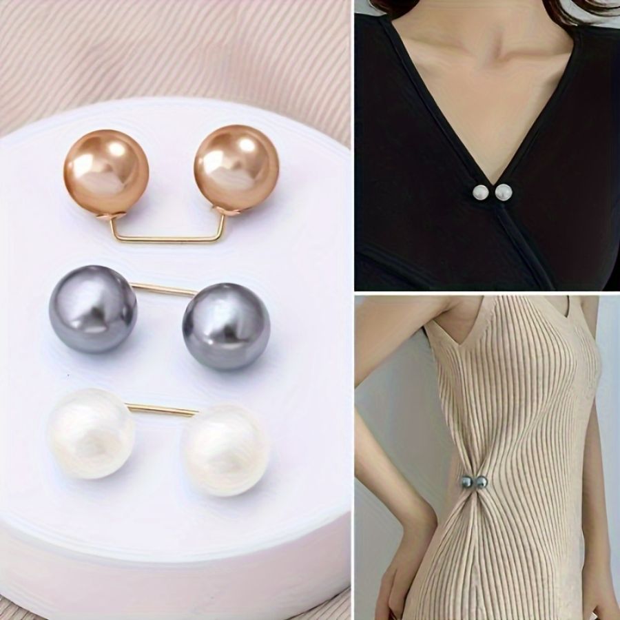 Set of 6 Fashion Pearl Pins fo - Embroidery Kaftan のレビューと価格