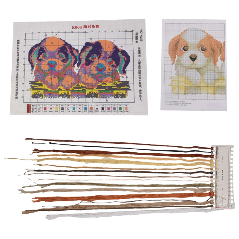 DIY Hand Knitting Print Set Em - Embroidery Diy のレビューと価格