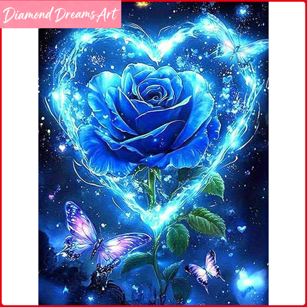 Full Square Round Diamond Pain - Embroidery Roses のレビューと価格