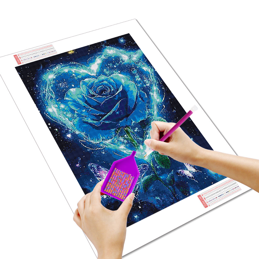 Full Square Round Diamond Pain - Embroidery Roses のレビューと価格