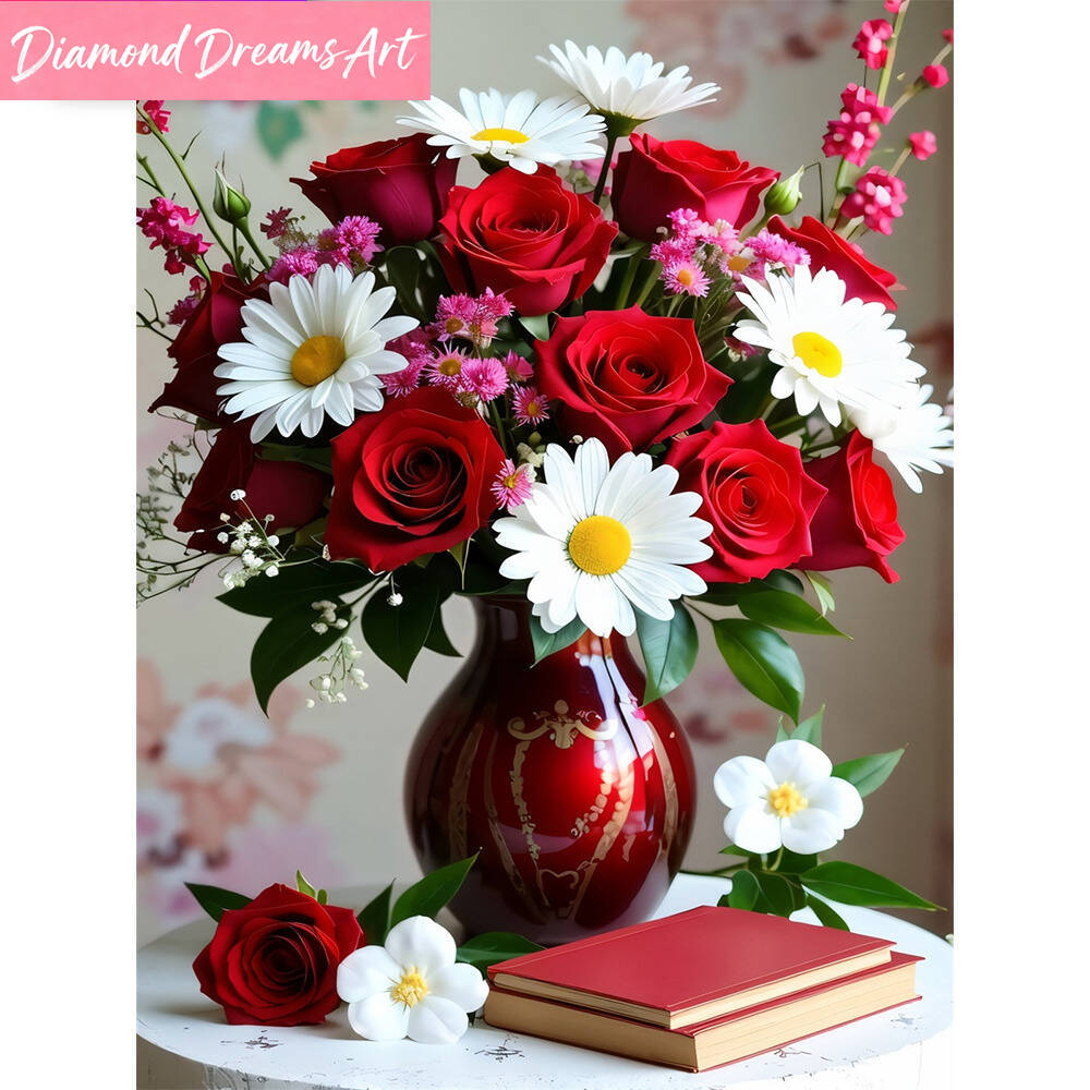 5D DIY Diamond Embroidery Rose - Embroidery Roses のレビューと価格