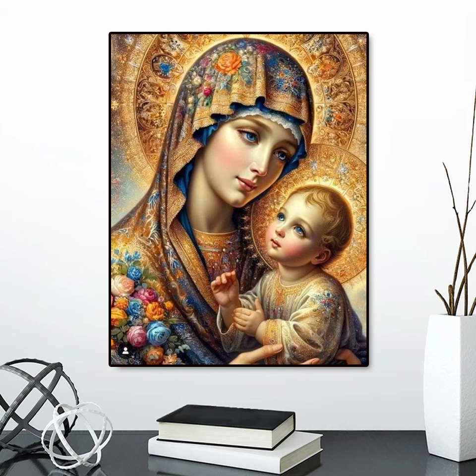 Frameless,Diamond Painting Vir - Embroidery Roses のレビューと価格