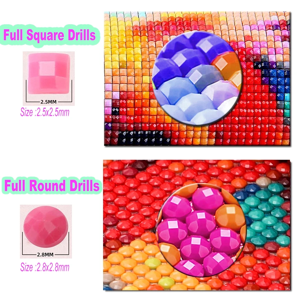 Frameless,Diamond Painting Vir - Embroidery Roses のレビューと価格
