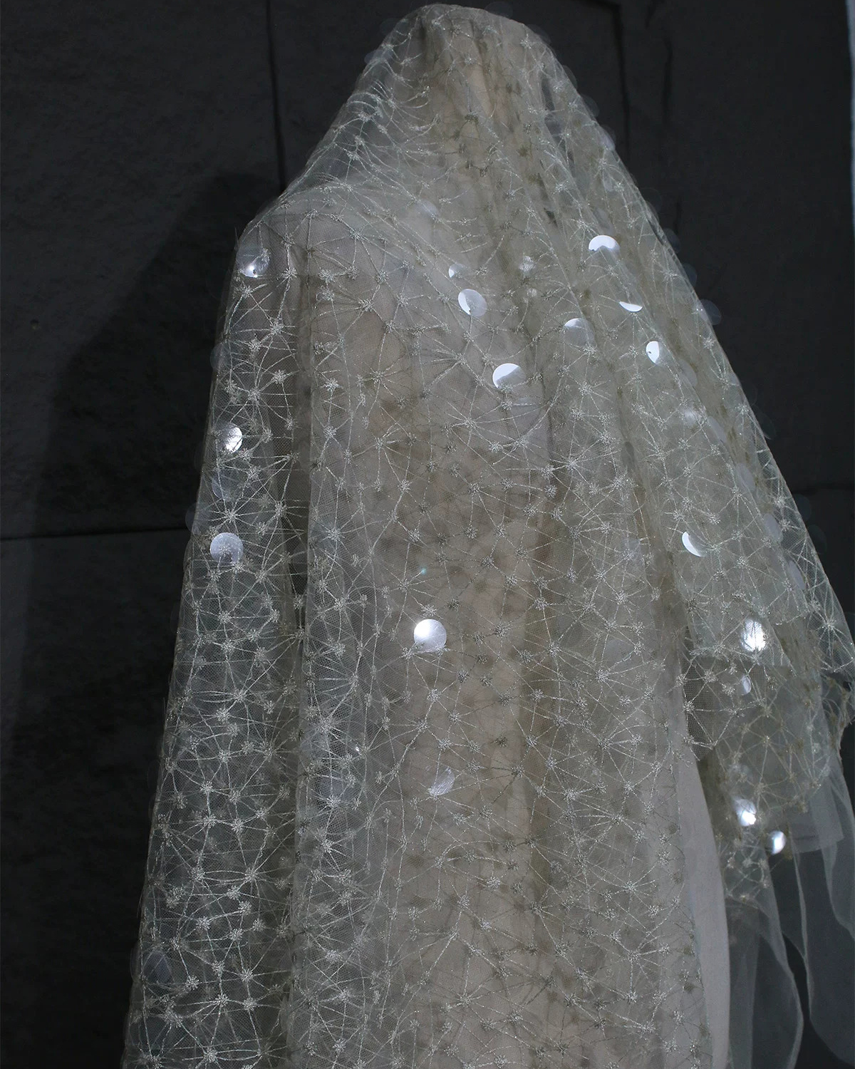 1yard Sequin embroidery thread - Embroidery Net Fabric のレビューと価格